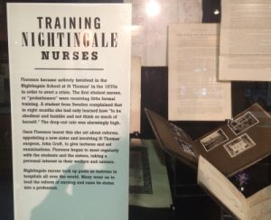 Florence Nightingale Museum - Text zum Training von Krankenschwestern